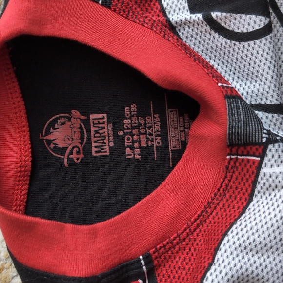 Disney Store Marvel Avengers Endgame PJs Size 8 Pajamas - Picture 3 of 5